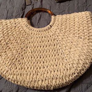 COPY - Straw small purse NWOT
